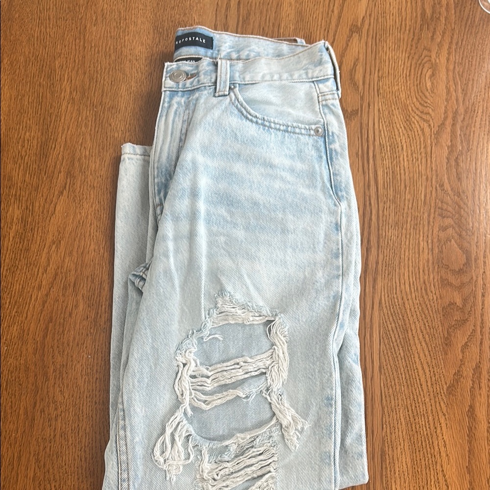 Aeropostale Light Blue Mom Jeans
